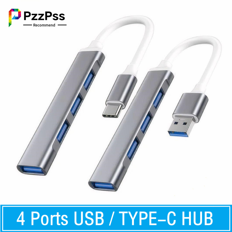 Home Office For Mac - マルチスプリッターアダプター,huawei,xiaomi,macbook pro 13,15 air pro,pc,usb 3.0,タイプc,4ポート,otg