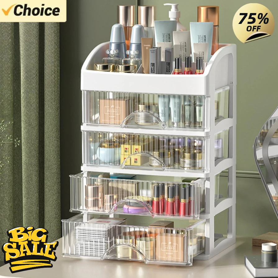 Office Drawer Organizer - 新製品 1個 5層メイクアップ収納ボックス 小物収納ボックス 引き出し式 ドレッシングテーブル