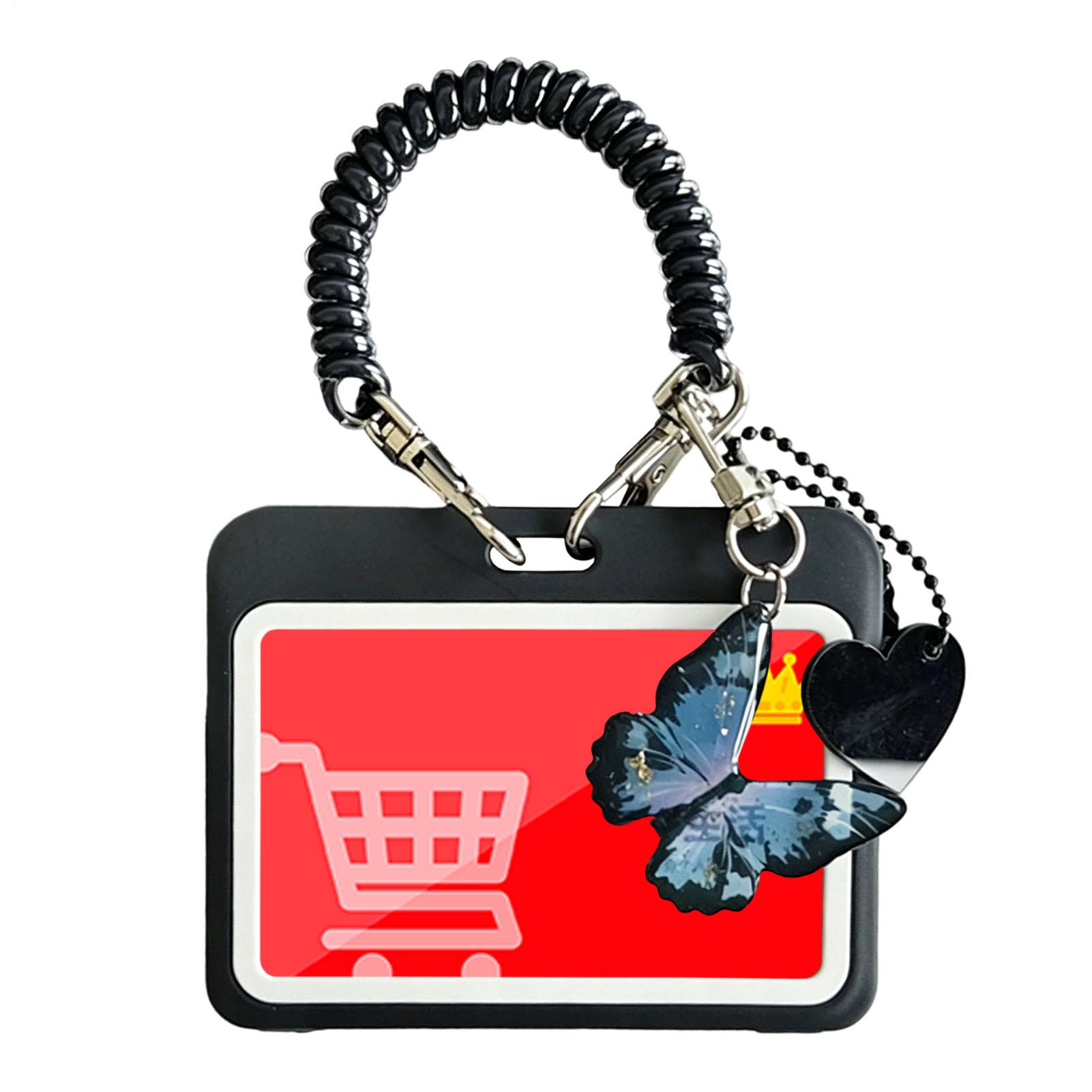 Home Office Work - フォトカードホルダー かわいいワークバッジ収納 アクセスコントロールカードスリーブ 子供、ティーンエイジャー、大人、ファン、コレクター、趣味愛好家、ホームオフィス用