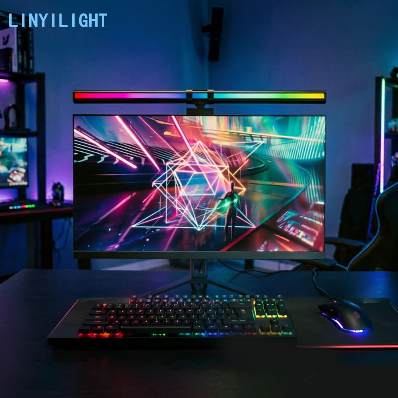 60/80 センチメートル RGB ライト LED モニター - Home Office Work のレビューと価格