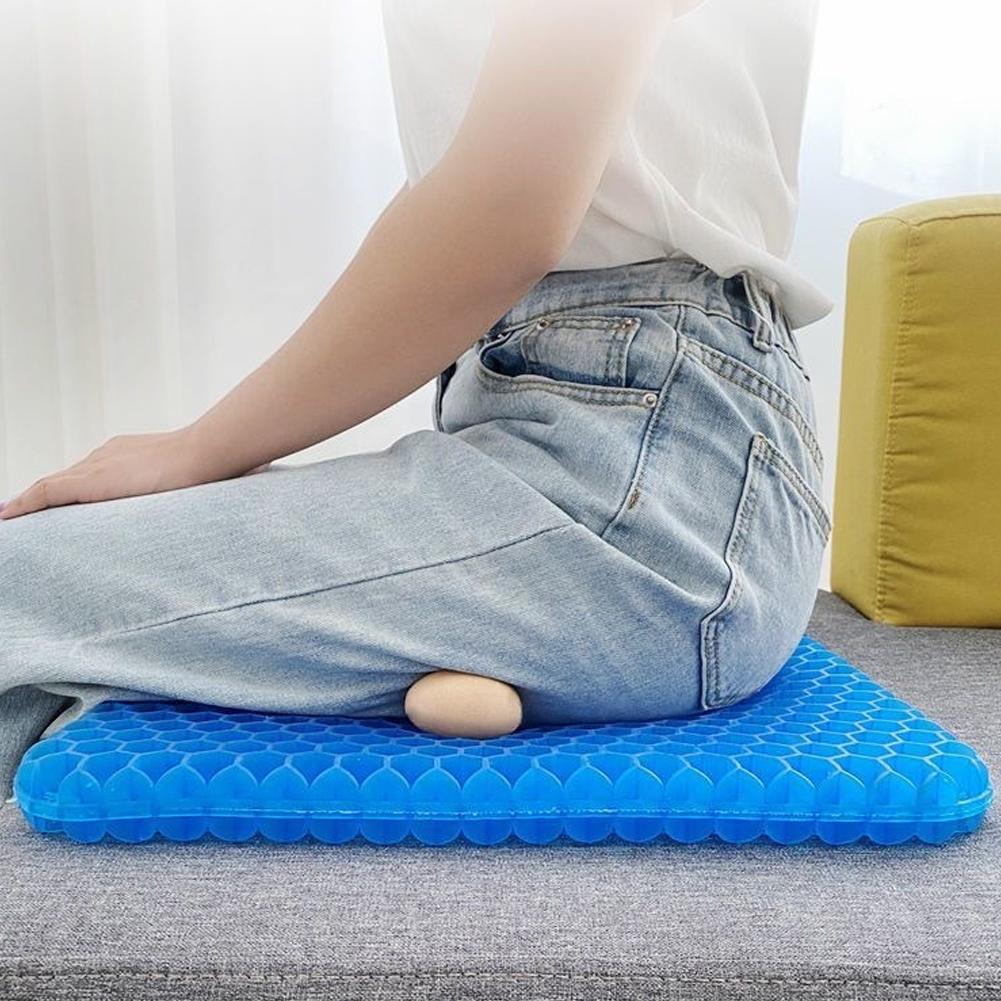 ユニバーサル冷却ジェルカーシートクッション、通気性のあるハニ - Home Office Work のレビューと価格