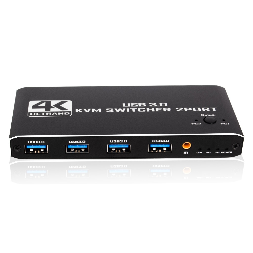 ユニバーサル2in1 HDMI KVMスイッチャー 4K 6 - Home Office Kvm Switch のレビューと価格