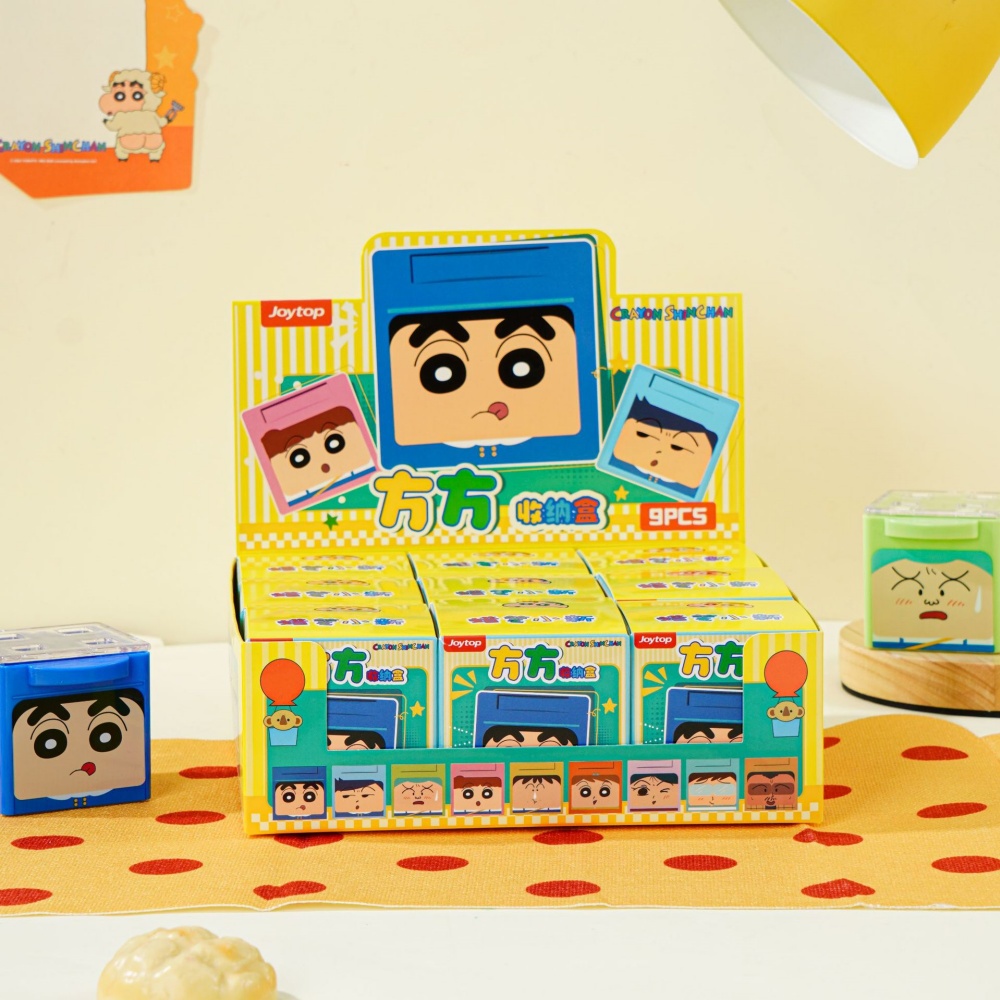 本物のクレヨンしんちゃんスクエア文房具収納ボックス デスクト - Office Drawer Organizer のレビューと価格