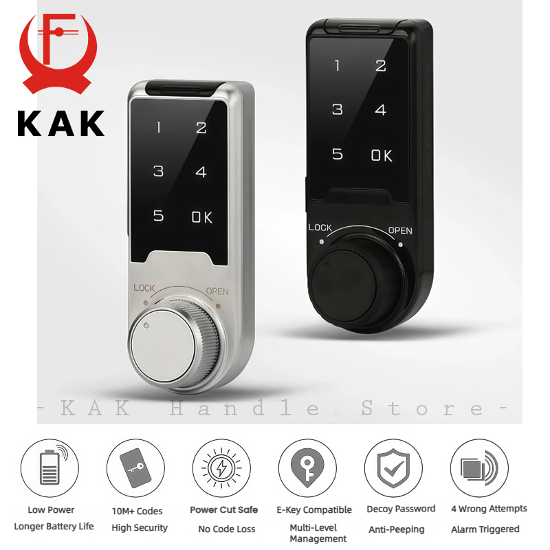 KAK 電子パスワードキャビネットロックキーレスロッカーロッ - Home Office Immigration のレビューと価格