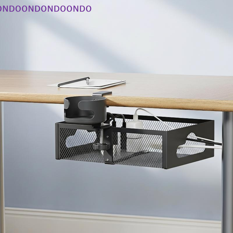 メタルデスククランプオーガナイザー カップホルダー付き メッ - Office Drawer Organizer のレビューと価格