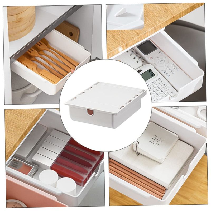 DT19 デスク下収納ボックス、ホームデスク用スライドアウト - Office Drawer Organizer のレビューと価格