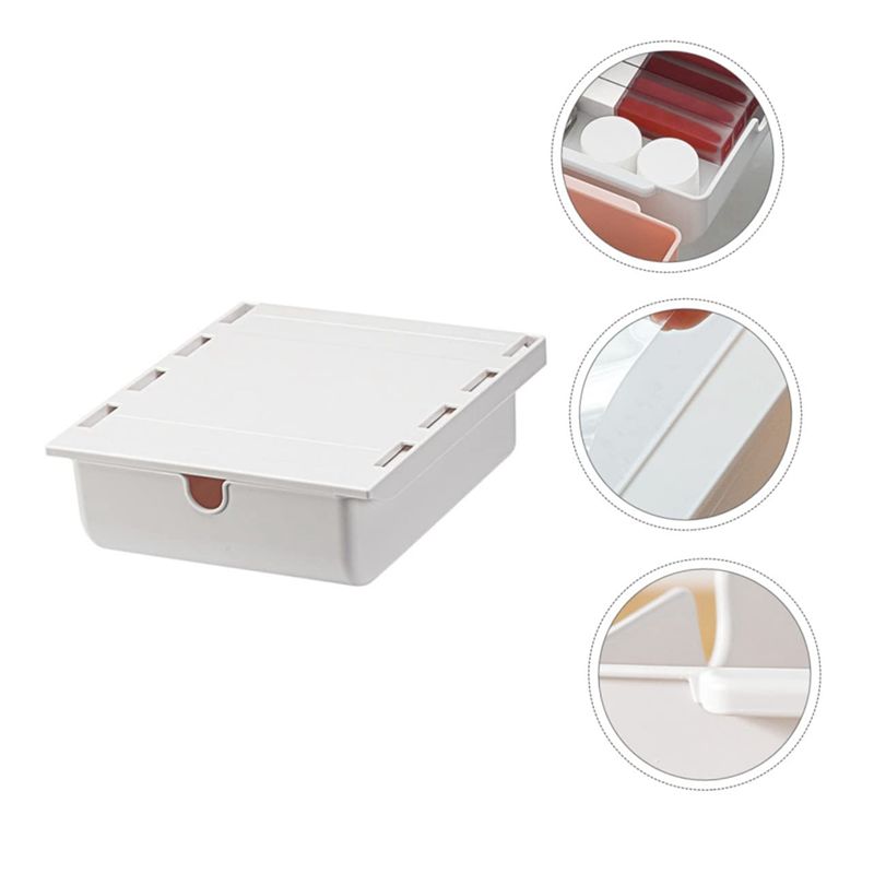 DT19 デスク下収納ボックス、ホームデスク用スライドアウト - Office Drawer Organizer のレビューと価格
