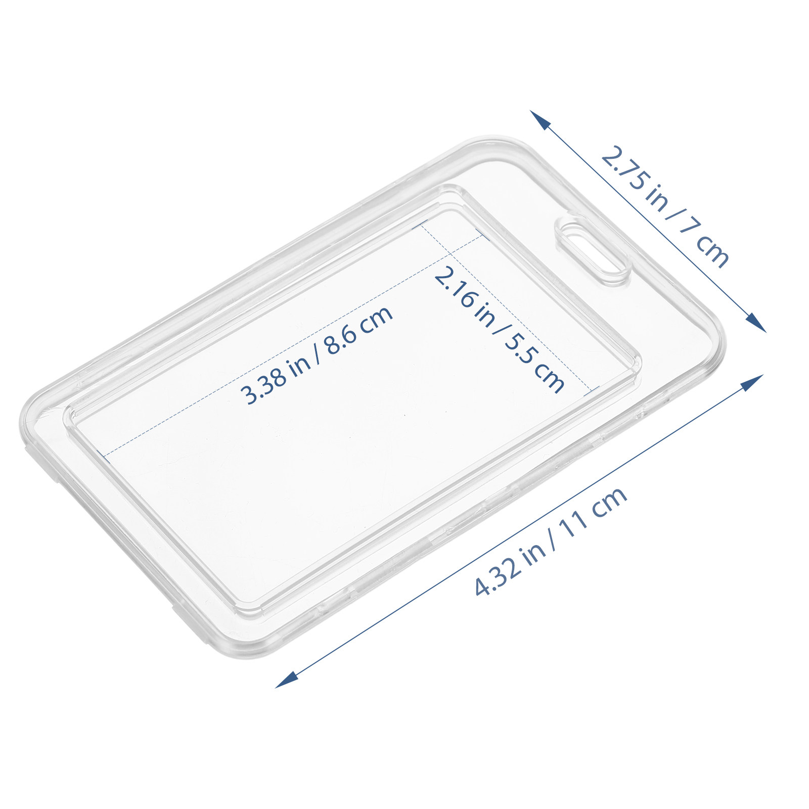 20個入り ポータブル軽量プラスチックIDバッジホルダー I - Home Office Passport のレビューと価格