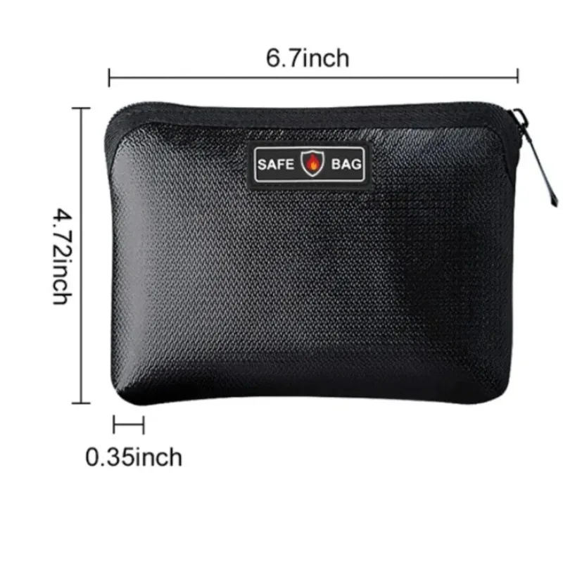耐火防水ドキュメントバッグ液体シリコーンジッパー断熱耐火安全 - Home Office Bagas のレビューと価格