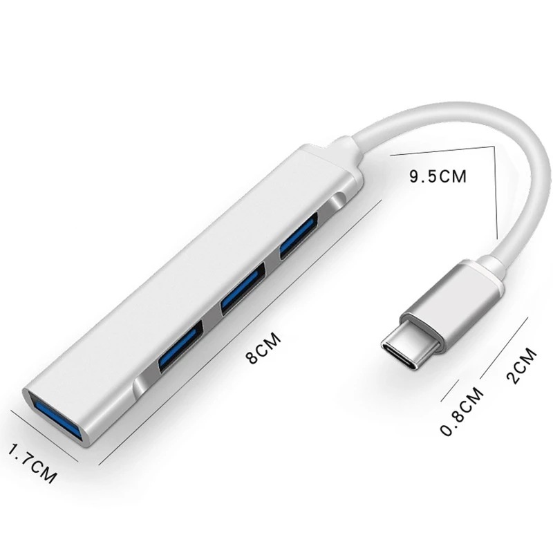 4-in-1 Type-Cエクステンダーハブ 4ポートUSB - Home Office For Mac のレビューと価格