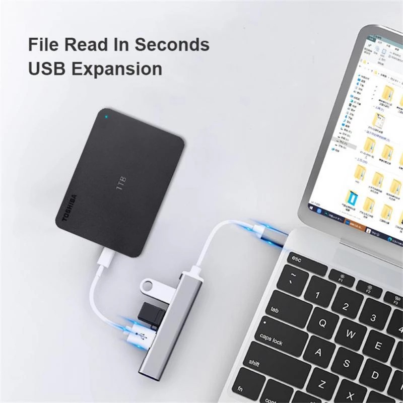 マルチスプリッターコンピューターアダプター,4 in 1ハブ - Home Office For Mac のレビューと価格