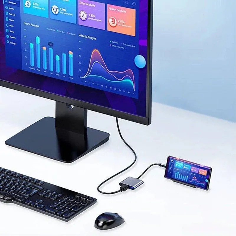 USB C ハブ 3in1 タイプ C 3.0 to HDM - Home Office For Mac のレビューと価格