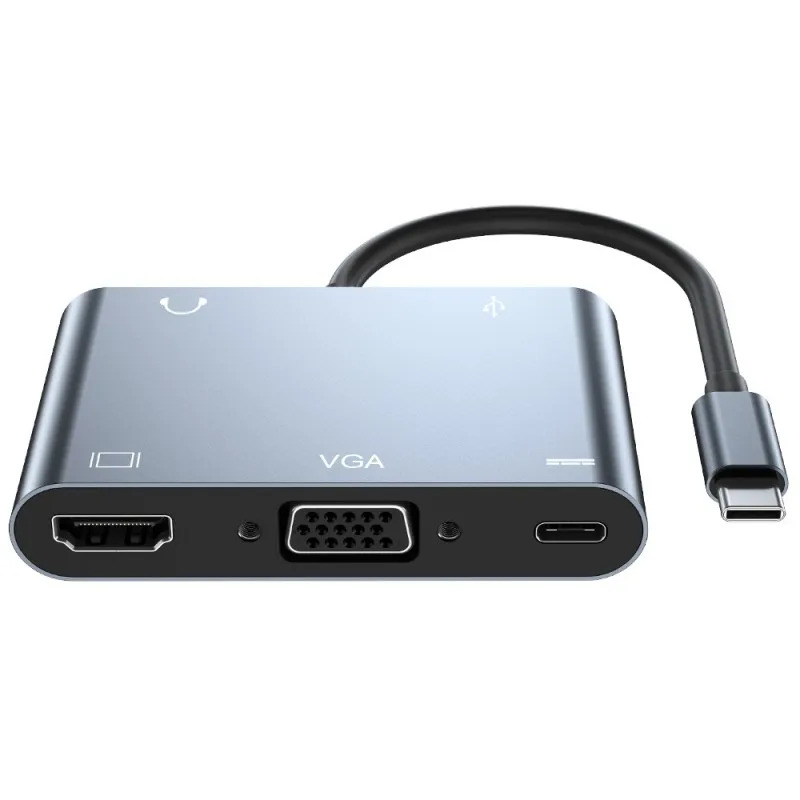 USB C ハブ マルチポート アダプター、5-in-1 U - Home Office For Mac のレビューと価格
