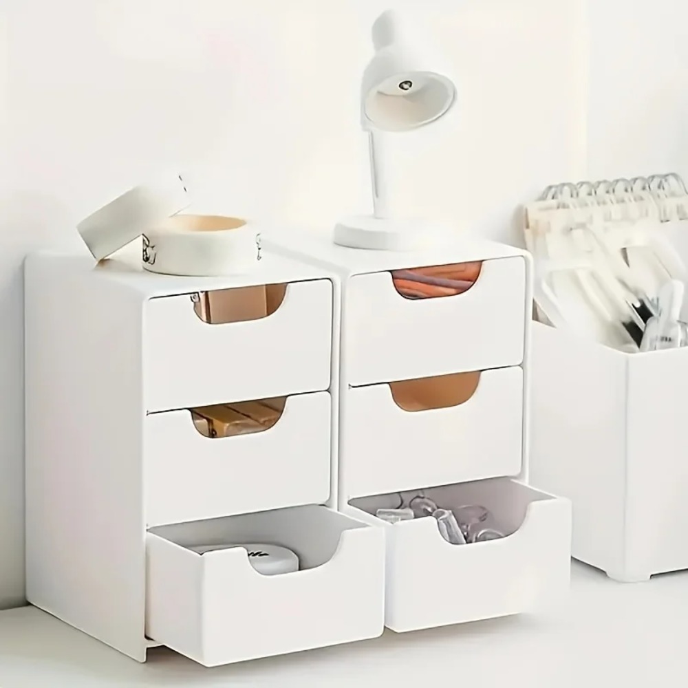 引き出し付きシックな3段デスクオーガナイザー - オフィス用 - Office Drawer Organizer のレビューと価格