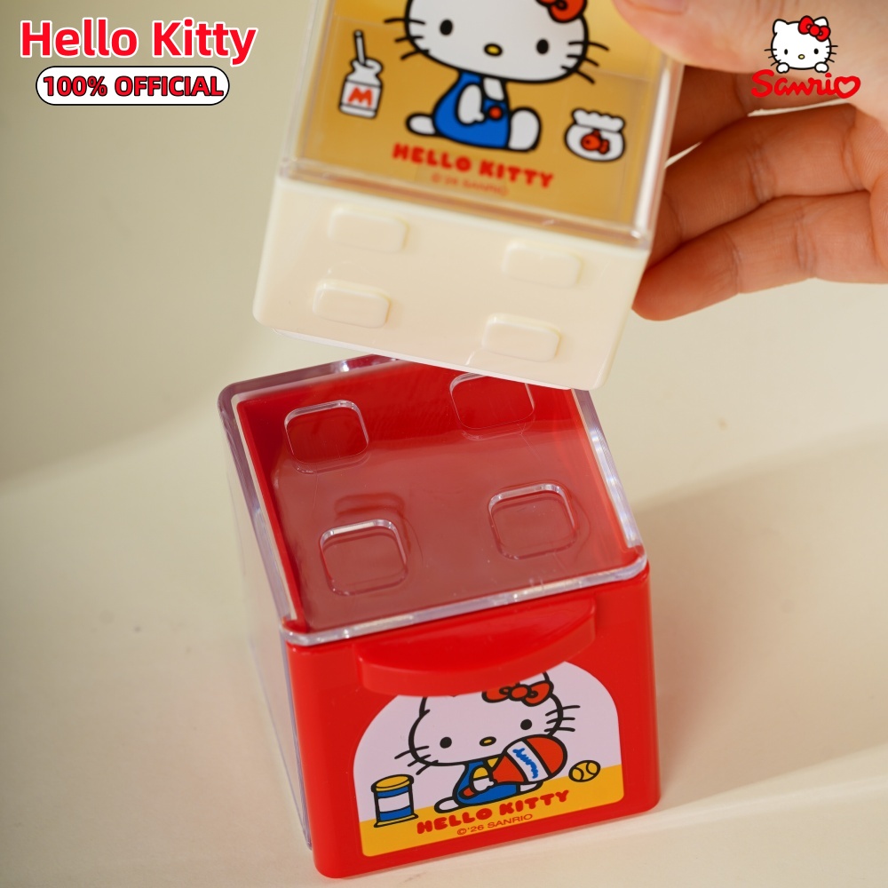本物のハローキティミニ収納キューブ、サンリオ製積み重ね可能な - Office Drawer Organizer のレビューと価格