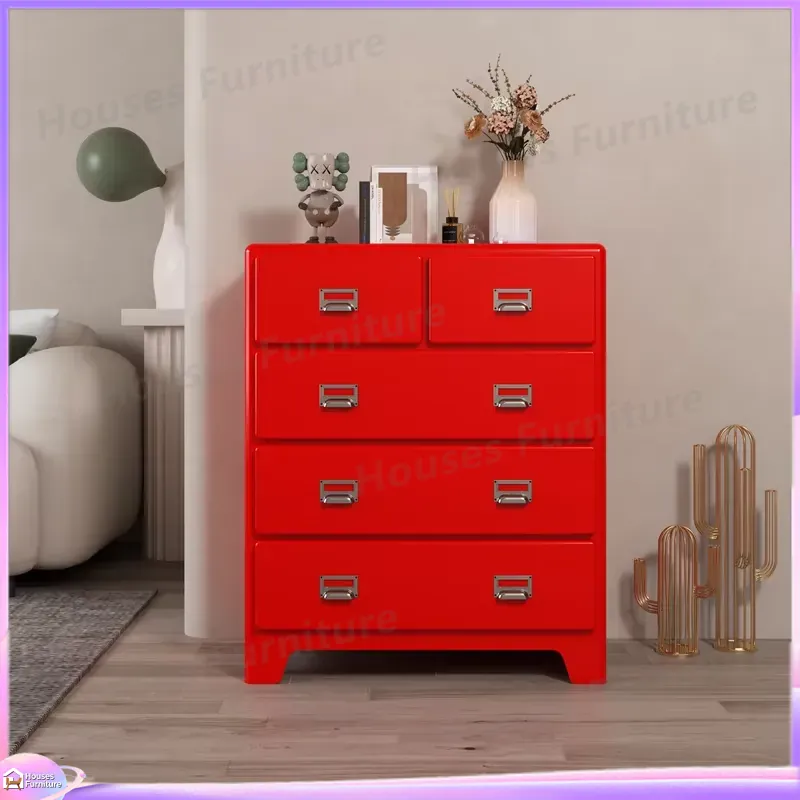 ヴィンテージ5段メタルシューズキャビネット収納オーガナイザー - Office Drawer Organizer のレビューと価格