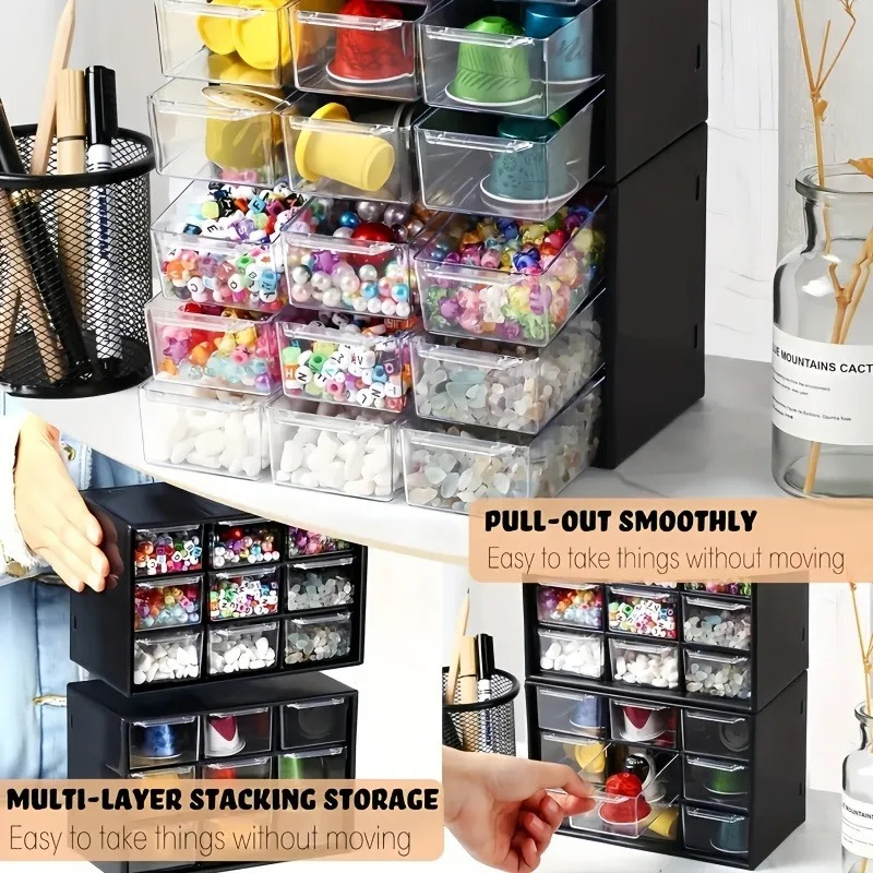 1pc 防塵マルチグリッドデスクトップ引き出しオーガナイザー - Office Drawer Organizer のレビューと価格