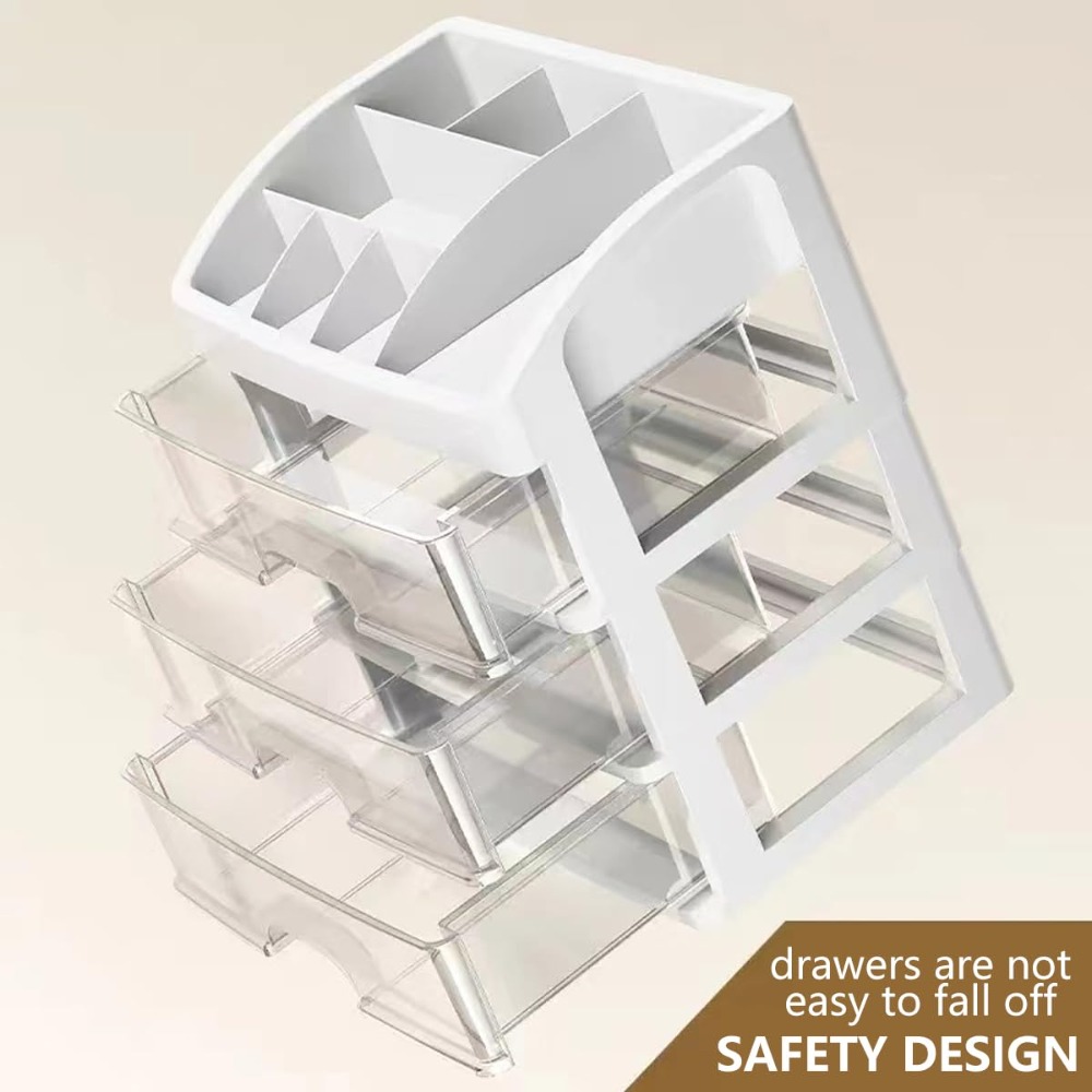 多層デスクトップ収納ボックス引き出しオーガナイザーキャビネッ - Office Drawer Organizer のレビューと価格