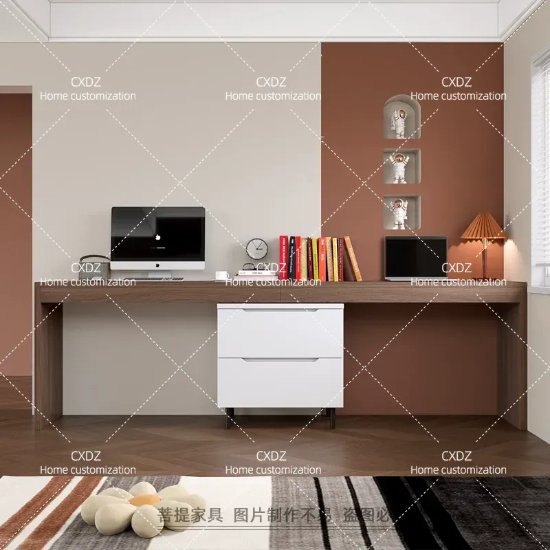 北欧風ダブルコーナーデスク モダンシンプルなライティングテー - Home Office With Two Desks のレビューと価格