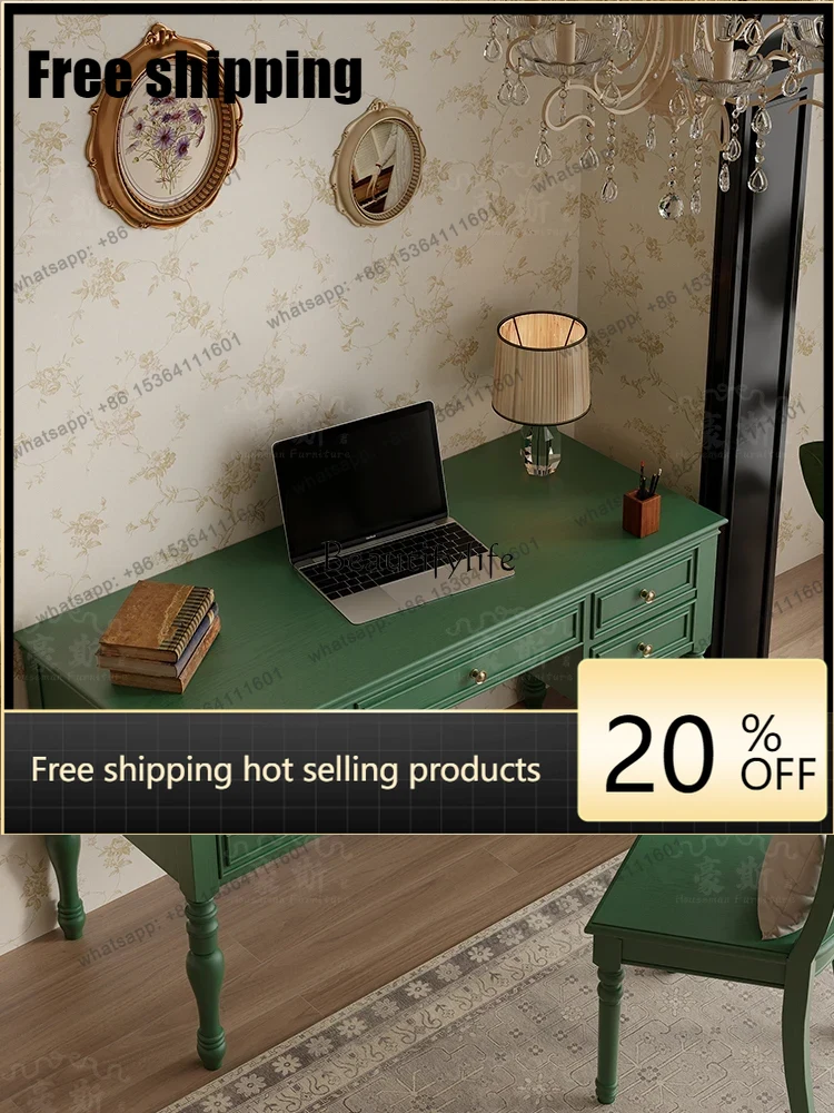 X4 ヴィンテージスタイル 2-in-1 オフィスデスク 無 - Home Office With Two Desks のレビューと価格