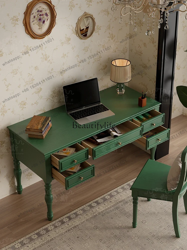 X4 ヴィンテージスタイル 2-in-1 オフィスデスク 無 - Home Office With Two Desks のレビューと価格