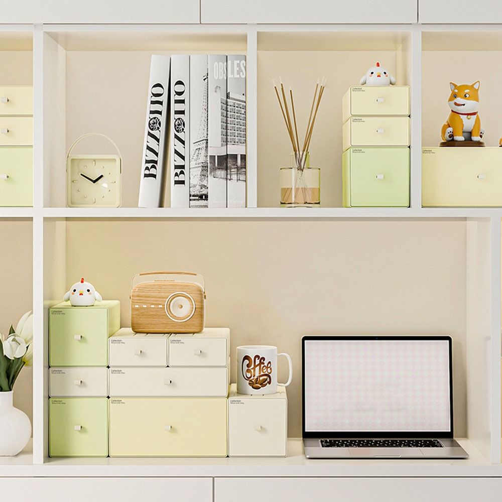 カラフルなデスクトップ積み重ね可能なオーガナイザー引き出し、 - Office Drawer Organizer のレビューと価格