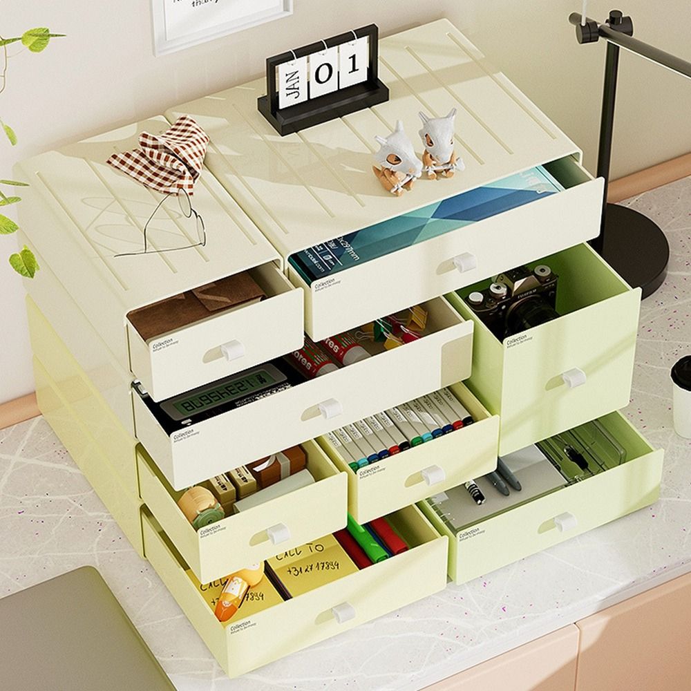 カラフルなデスクトップ積み重ね可能なオーガナイザー引き出し、 - Office Drawer Organizer のレビューと価格